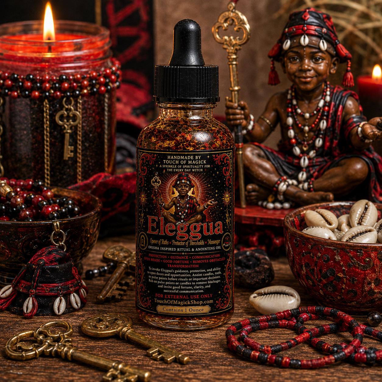 Oya | Orisha of Winds, Change & Gatekeeper of the Dead | Ritual Oil | Made with Traditional Ingredients | Spell and Ritual Supplies | 1 Oz