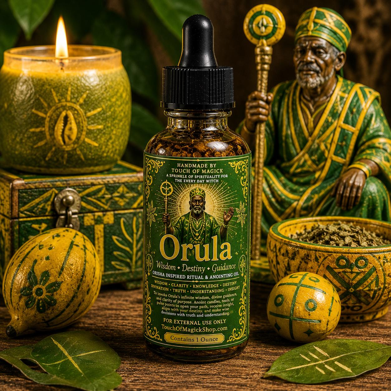 Babalu-Aye | Orisha of Protection & Wellness | Ritual Oil | Made with Traditional Ingredients | Spell and Ritual Supplies | 1 Oz