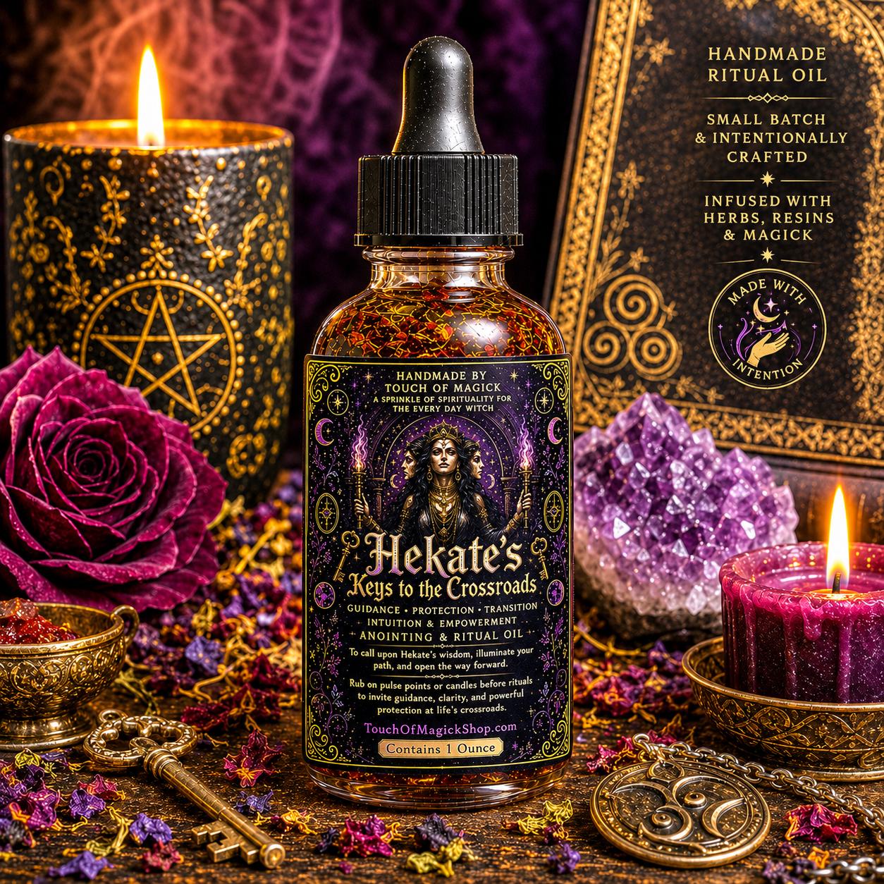 Obatala | Orisha of Purity, Peace & Wisdom | Ritual Oil | Made with Traditional Ingredients | Spell and Ritual Supplies | 1 Oz |