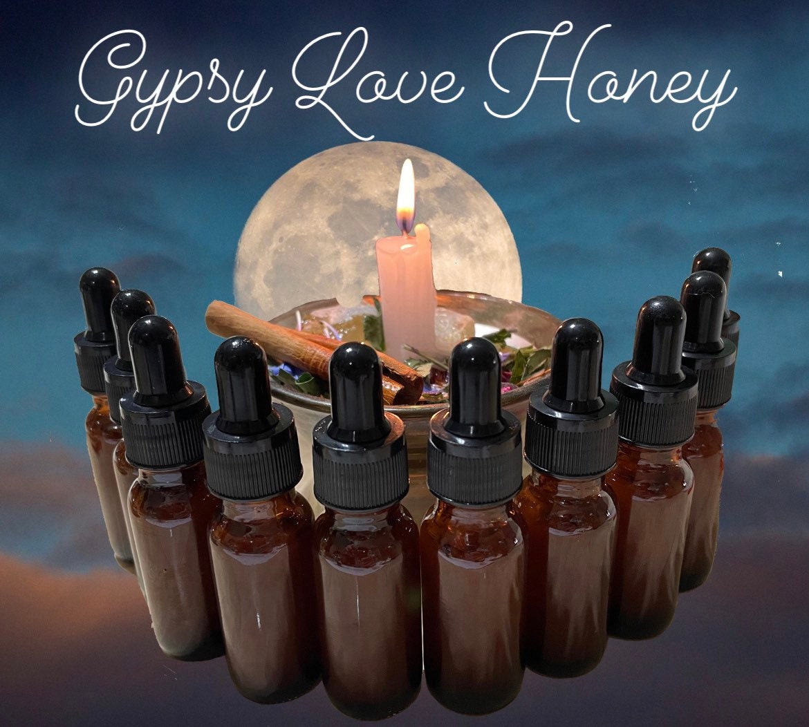 Love Honey - Traditional Gypsy Love Potion to Attract Love - Increase Attraction and Love to your Life - Self Confidence