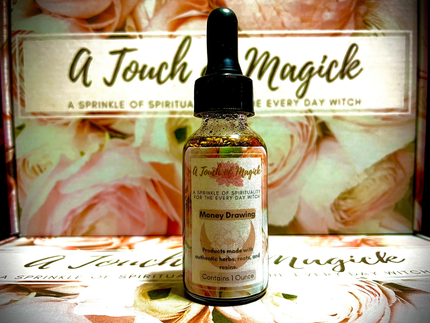 Love Come to Me Oil - 1 Oz - Made with Herbs, Roots, Resins, Powders & Oils to Manifest your Intentions - Authentic Ingredients