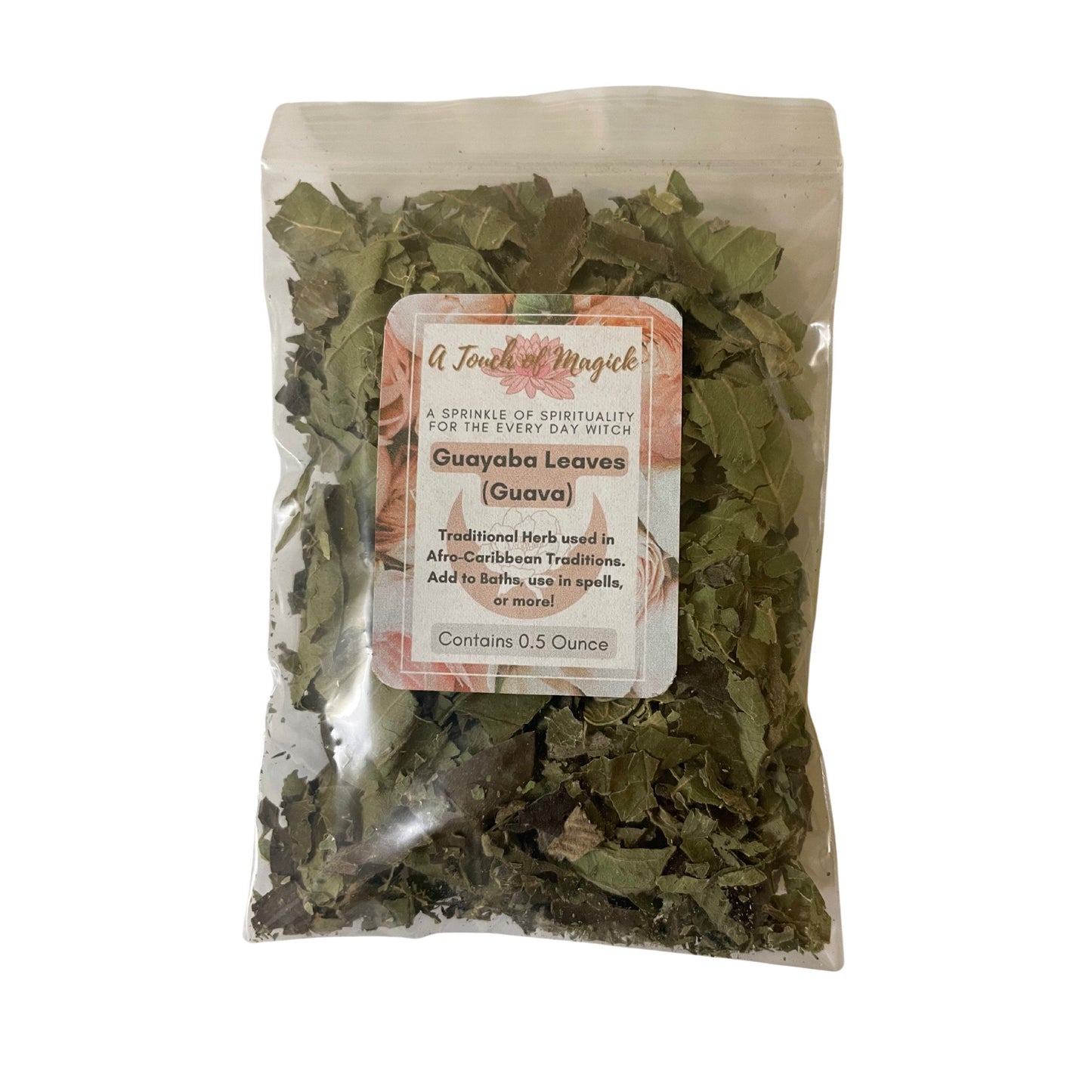 Guayaba (Guava) Dried Herb - Powerful Herb used to Attract Good Luck - 0.5 Ounces - Santeria - Hoodoo - Voodoo