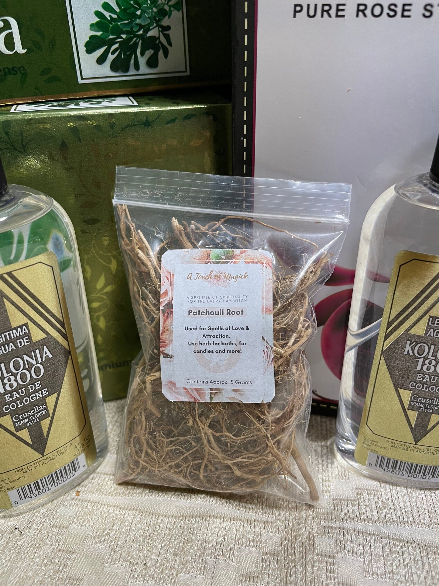 Patchouli Root / Raiz de Pachuli 5 Grams