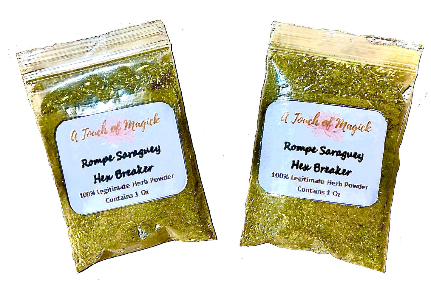 Rompe Saraguey / Hex Breaker LEGITIMATE Herb Powder to Remove Curses and Spells - Use in Candles or Floor Sweeps - Natural Blockbuster Herb