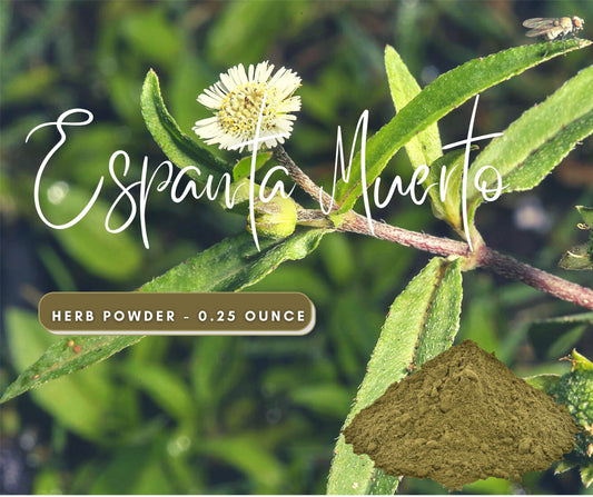 Espanta Muerto - Ghost Chaser Plant - Used to Rid of Negative Energy & Evil Spirits - 0.5 Ounces Herb Powder