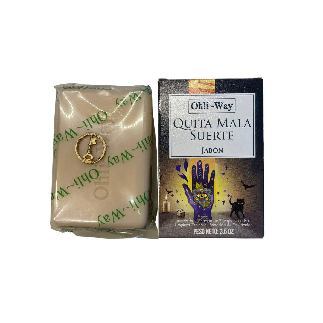 Remove Bad Luck Soap | Jabon De Quita Mala Suerte - Used for Removing Bad Luck & Negative Energy -