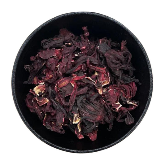 Hibiscus Flowers | Hibiscus Sabdariffa | 0.5 Ounces | For Passion, Love, and Ancestor Calling | Use in Spell Bottles, Mojo Bags | Witch Herb