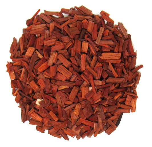 Red Sandalwood Chips | Pterocarpus Santalinus | 0.5 Ounces | Used for Protection & Intuition | Use in Spell Bottles, Mojo Bags | Witch Herbs