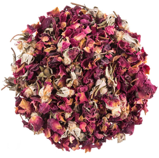 Rose Petals | Rosa Canina | 0.5 Ounces | Used in Love Spells & to Remove Negative Energy | Use in Spell Bottles, Mojo Bags | Witch Herbs